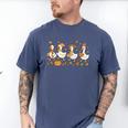 Fall Goose Reading Book Teacher Autumn Pumpkin Cozy Season Men's Comfort Colors T-Shirt Blue Jean Fall Goose Reading Book Teacher Autumn Pumpkin Cozy Season Men's Comfort Colors T-Shirt Blue Jean
