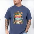 Fantasy Drama Tragedy Book Lover Subtle Watercolor Men's Comfort Colors T-Shirt Blue Jean
