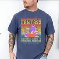Fantasy Reader Society Reading Book Retro Bookworm Reader Men's Comfort Colors T-Shirt Blue Jean Fantasy Reader Society Reading Book Retro Bookworm Reader Men's Comfort Colors T-Shirt Blue Jean