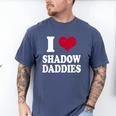 Fantasy Romantasy Book Lover I Love Heart Shadow Daddies Men's Comfort Colors T-Shirt Blue Jean Fantasy Romantasy Book Lover I Love Heart Shadow Daddies Men's Comfort Colors T-Shirt Blue Jean