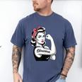 Female Librarian Rosie Riveter Book Guardian Woman Men's Comfort Colors T-Shirt Blue Jean Female Librarian Rosie Riveter Book Guardian Woman Men's Comfort Colors T-Shirt Blue Jean