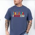 Freadom Anti-Banned Books – Read Banned Books Library Men's Comfort Colors T-Shirt Blue Jean Freadom Anti-Banned Books – Read Banned Books Library Men's Comfort Colors T-Shirt Blue Jean