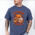 Fully Booked For Fall Books Pumpkin Autumn Thanksgiving Men's Comfort Colors T-Shirt Blue Jean Fully Booked For Fall Books Pumpkin Autumn Thanksgiving Men's Comfort Colors T-Shirt Blue Jean