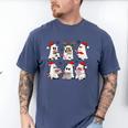 Ghost Book Reading Christmas Books Lover Teacher Kids Men's Comfort Colors T-Shirt Blue Jean Ghost Book Reading Christmas Books Lover Teacher Kids Men's Comfort Colors T-Shirt Blue Jean