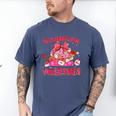 Groovy All Booked For Valentines Books Pink Coquette Bow Men's Comfort Colors T-Shirt Blue Jean