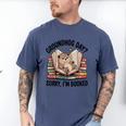 Groundhog Day Librarian Book Lover Reader Library Men's Comfort Colors T-Shirt Blue Jean