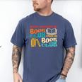 What Happens In Book Club Stays In Book Club Retro Men's Comfort Colors T-Shirt Blue Jean
