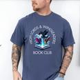 High Lords & Wingleaders Book Club Fantasy Storm Dragon Men's Comfort Colors T-Shirt Blue Jean