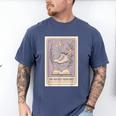 Hockey Romance Tarot Card Books Reader Cozy Reading Men's Comfort Colors T-Shirt Blue Jean