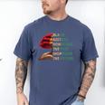 Honoring Past Inspiring Future History Month Tree Book Men's Comfort Colors T-Shirt Blue Jean