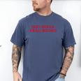 Hot Girls Read Books Book Lovers Men's Comfort Colors T-Shirt Blue Jean