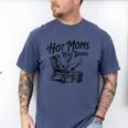 Hot Moms Read Books For Moms Book Lover Men's Comfort Colors T-Shirt Blue Jean Hot Moms Read Books For Moms Book Lover Men's Comfort Colors T-Shirt Blue Jean