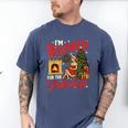 I'm Booked For The Holidays Christmas Reading Bookworm Xmas Men's Comfort Colors T-Shirt Blue Jean I'm Booked For The Holidays Christmas Reading Bookworm Xmas Men's Comfort Colors T-Shirt Blue Jean
