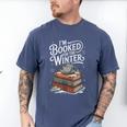I'm Booked For The Winter Book Lover Men's Comfort Colors T-Shirt Blue Jean I'm Booked For The Winter Book Lover Men's Comfort Colors T-Shirt Blue Jean