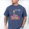I'm Ok Books Boooks Lover Premium Tri-Blend Men's Comfort Colors T-Shirt Blue Jean I'm Ok Books Boooks Lover Premium Tri-Blend Men's Comfort Colors T-Shirt Blue Jean
