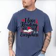 Its A Good Day To Read Book Across America Kids Men's Comfort Colors T-Shirt Blue Jean