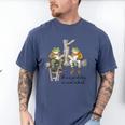 It's A Good Day To Read A Book Frog Toad Men's Comfort Colors T-Shirt Blue Jean