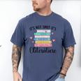 It's Not Smut It's Literature Dark Romance Smutt Book Lover Men's Comfort Colors T-Shirt Blue Jean