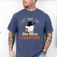Just One More Chapter Fun Cat Coffee Reading Book Premium Tri-Blend Men's Comfort Colors T-Shirt Blue Jean Just One More Chapter Fun Cat Coffee Reading Book Premium Tri-Blend Men's Comfort Colors T-Shirt Blue Jean