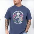 Just One More Chapter Mushrooms Gothic Skeleton Book Lover Premium Men's Comfort Colors T-Shirt Blue Jean Just One More Chapter Mushrooms Gothic Skeleton Book Lover Premium Men's Comfort Colors T-Shirt Blue Jean