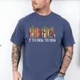 If You Know You Know 6 7 Reading Books Christmas 67 Meme Men's Comfort Colors T-Shirt Blue Jean