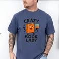Librarian Book Reader Collector Book Worm For Women Men's Comfort Colors T-Shirt Blue Jean