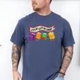 Librarian Let's All Go To The Library Cute Groovy Book Lover Men's Comfort Colors T-Shirt Blue Jean Librarian Let's All Go To The Library Cute Groovy Book Lover Men's Comfort Colors T-Shirt Blue Jean