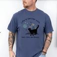 Life Is Better With Yarn Cats And Books Men's Comfort Colors T-Shirt Blue Jean Life Is Better With Yarn Cats And Books Men's Comfort Colors T-Shirt Blue Jean