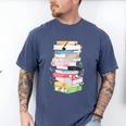 Life Of A Reader Book Lovers Book Nerds Bookworm Men's Comfort Colors T-Shirt Blue Jean