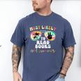 Most Likely To Read Books All Summer Teacher Student Men's Comfort Colors T-Shirt Blue Jean