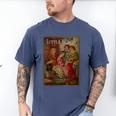 Little Women Book Cover Men's Comfort Colors T-Shirt Blue Jean
