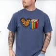 Love Reading Book Librarian Across America Men Women Kids Men's Comfort Colors T-Shirt Blue Jean