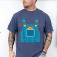 Mouse Halloween Costume Book Cookie Teacher Student Men's Comfort Colors T-Shirt Blue Jean