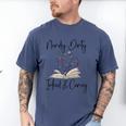 Nerdy Dirty Inked & Curvy ShirtSmutty Book TeesSmut Reader Men's Comfort Colors T-Shirt Blue Jean