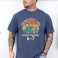 How Many Nights a Week Should You Read 67 Book Reading Meme Men's Comfort Colors T-Shirt Blue Jean