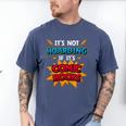 It Is Not Hoarding If It's Comic Books Collector Tee Premium Tri-Blend Men's Comfort Colors T-Shirt Blue Jean