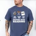 Nothing Beats Reading Bookworm Librarian Book Nerd Men's Comfort Colors T-Shirt Blue Jean Nothing Beats Reading Bookworm Librarian Book Nerd Men's Comfort Colors T-Shirt Blue Jean