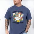 Oops I Bought Another Book Goose Men's Comfort Colors T-Shirt Blue Jean