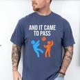 And It Came To Pass Book Of Mormon LDS Missionary Men's Comfort Colors T-Shirt Blue Jean And It Came To Pass Book Of Mormon LDS Missionary Men's Comfort Colors T-Shirt Blue Jean