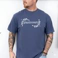 Plantrovert Introvert Gardener Plant Lady Men's Comfort Colors T-Shirt Blue Jean