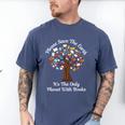 Please Save The Earth It's The Only Planet With Books Men's Comfort Colors T-Shirt Blue Jean Please Save The Earth It's The Only Planet With Books Men's Comfort Colors T-Shirt Blue Jean