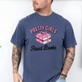 Pretty Girls Read Books Bookworm Book Lover Teacher Men's Comfort Colors T-Shirt Blue Jean Pretty Girls Read Books Bookworm Book Lover Teacher Men's Comfort Colors T-Shirt Blue Jean