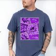 Purple Comic Book Purple Color Graphic Men's Comfort Colors T-Shirt Blue Jean Purple Comic Book Purple Color Graphic Men's Comfort Colors T-Shirt Blue Jean