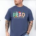 Read Banned Books Christmas Holiday Men's Comfort Colors T-Shirt Blue Jean Read Banned Books Christmas Holiday Men's Comfort Colors T-Shirt Blue Jean