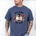 Read Books Be Kind Stay Weird Dragon Book Lover Men's Comfort Colors T-Shirt Blue Jean Read Books Be Kind Stay Weird Dragon Book Lover Men's Comfort Colors T-Shirt Blue Jean