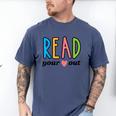Read Your Heart Read Reading Librarian Book Across America Men's Comfort Colors T-Shirt Blue Jean Read Your Heart Read Reading Librarian Book Across America Men's Comfort Colors T-Shirt Blue Jean