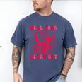 Read Your Heart Out Valentines Day Book Lover Bookish Teach Men's Comfort Colors T-Shirt Blue Jean