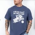 I Read Past My Bedtime Late Night Readers Book Club Men's Comfort Colors T-Shirt Blue Jean I Read Past My Bedtime Late Night Readers Book Club Men's Comfort Colors T-Shirt Blue Jean