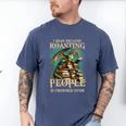 I Read Because Roasting People Is Frowned Upon Dragon Book Men's Comfort Colors T-Shirt Blue Jean I Read Because Roasting People Is Frowned Upon Dragon Book Men's Comfort Colors T-Shirt Blue Jean