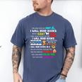 Read My Shirt Day For Kids Boy Girls i Will Read Book Men's Comfort Colors T-Shirt Blue Jean Read My Shirt Day For Kids Boy Girls i Will Read Book Men's Comfort Colors T-Shirt Blue Jean